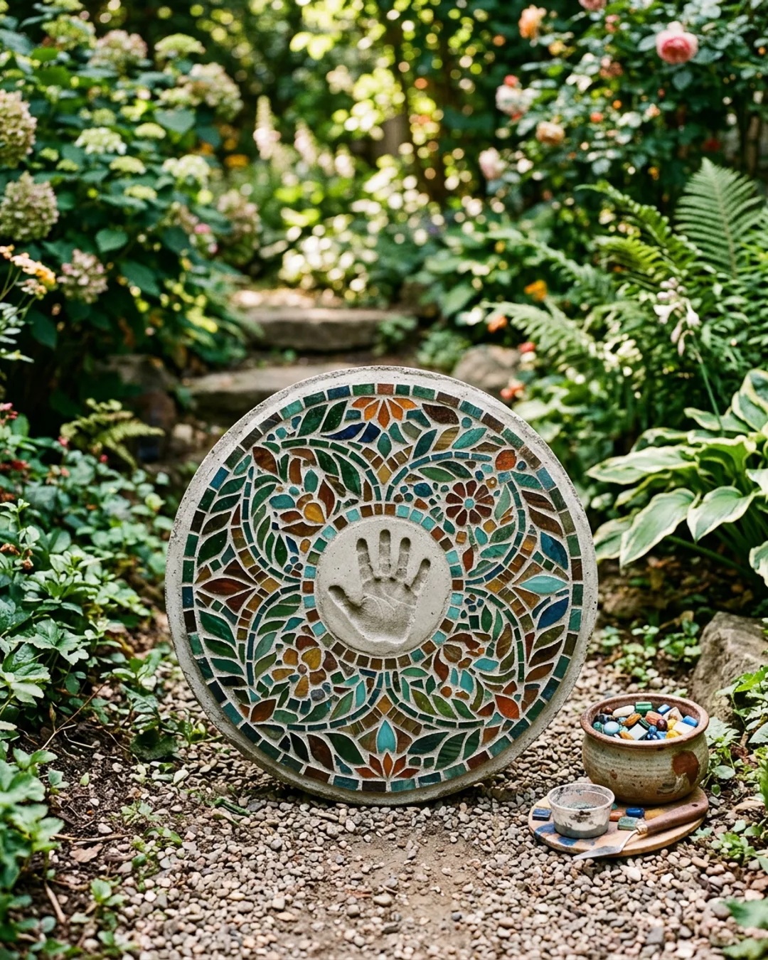 Mosaic Garden Stone Kit